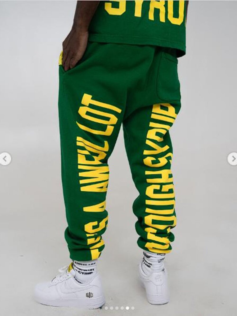 THAT'S A AWFUL LOT OF COUGH SYRUP Men's Classic Cough Syrup Sweatpants Size S